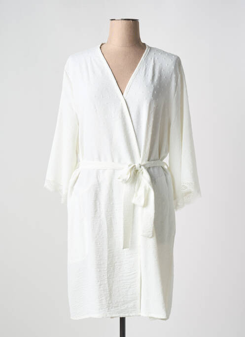 Déshabillé blanc MASSANA pour femme