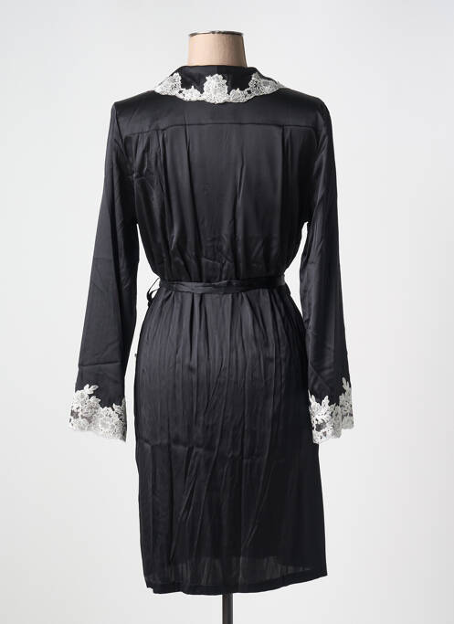 Déshabillé noir MARJOLAINE pour femme