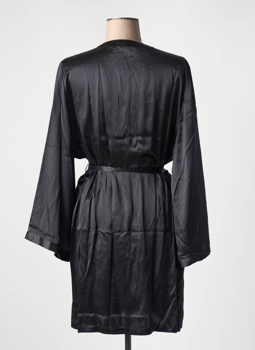 Déshabillé noir MARJOLAINE pour femme