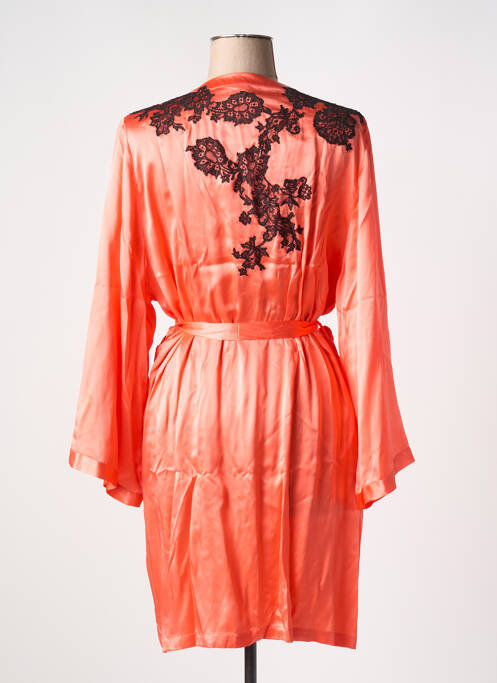 Déshabillé orange MARJOLAINE pour femme