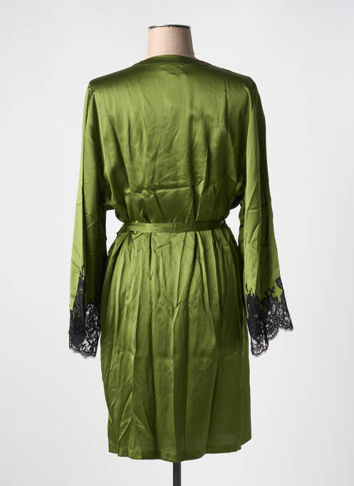 Déshabillé vert MARJOLAINE pour femme