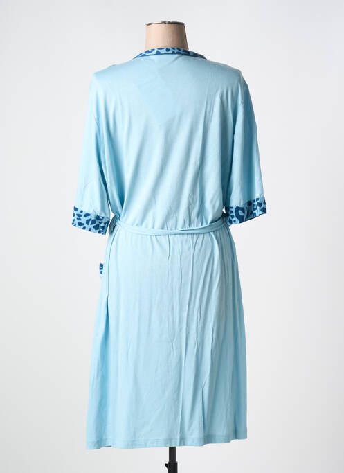 Robe de chambre bleu MASSANA pour femme
