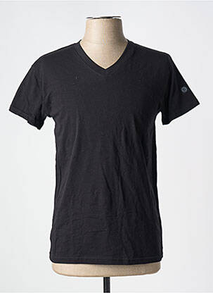 T-shirt coupe cintrée manches courtes noir CANE homme