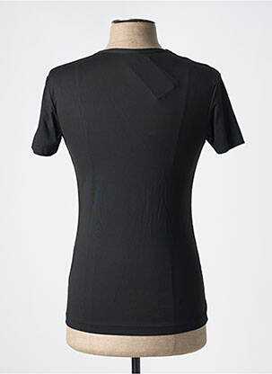 T-shirt stretch manches courtes noir OLAF BENZ homme