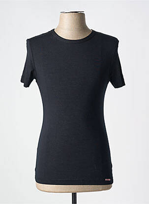 T-shirt stretch manches courtes noir OLAF BENZ homme