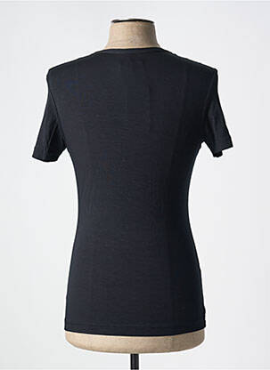T-shirt stretch manches courtes noir OLAF BENZ homme