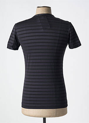 T-shirt stretch manches courtes noir OLAF BENZ homme