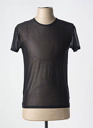 T-shirt coupe cintrée manches courtes noir BODY ART homme