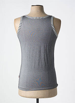Débardeur stretch sans manche gris OLAF BENZ homme