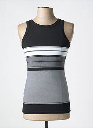 Débardeur stretch sans manche noir HOM homme