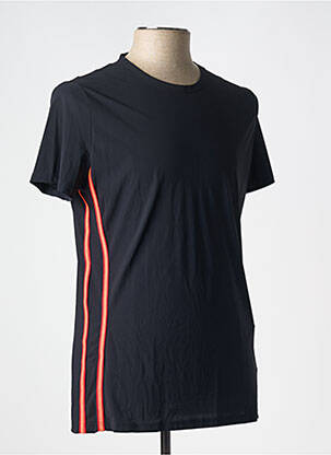 T-shirt stretch manches courtes noir HOM homme