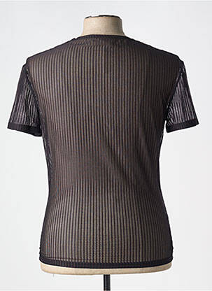T-shirt coupe cintrée manches courtes noir HOM homme