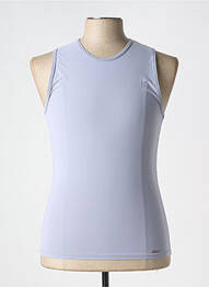 Débardeur stretch sans manche gris OLAF BENZ homme