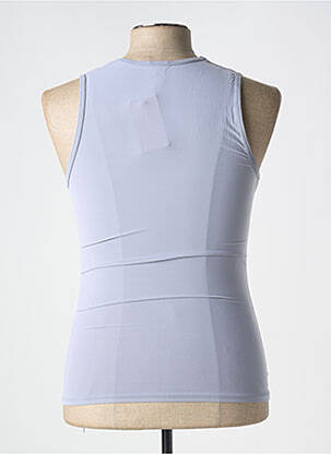 Débardeur stretch sans manche gris OLAF BENZ homme