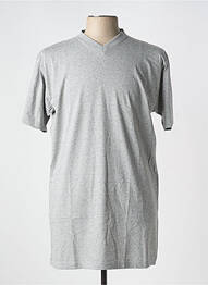 T-shirt coupe cintrée manches courtes gris HOM homme