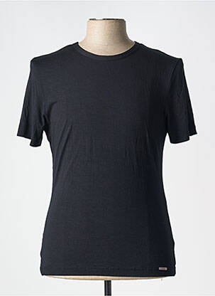 T-shirt coupe cintrée manches courtes noir OLAF BENZ homme