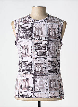 Débardeur gris OLAF BENZ pour homme