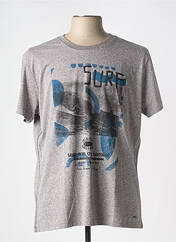 T-shirt gris MASSANA pour homme seconde vue
