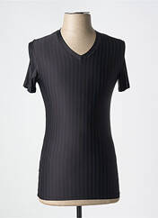 T-shirt noir HOM pour homme seconde vue