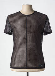 T-shirt noir HOM pour homme seconde vue