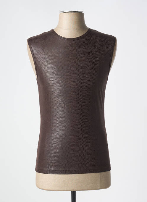 Débardeur marron MANSTORE pour homme