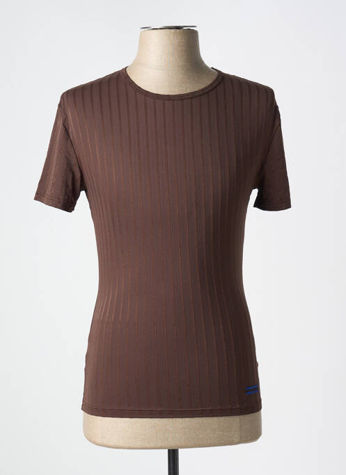 T-shirt marron HOM pour homme