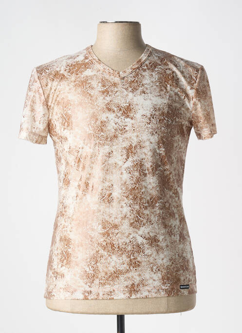 T-shirt marron MANSTORE pour homme