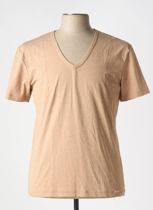 T-shirt marron OLAF BENZ pour homme