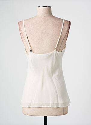Top/caraco tissage satiné beige MARJOLAINE femme