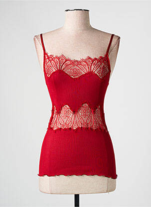 Top/caraco stretch rouge OSCALITO femme