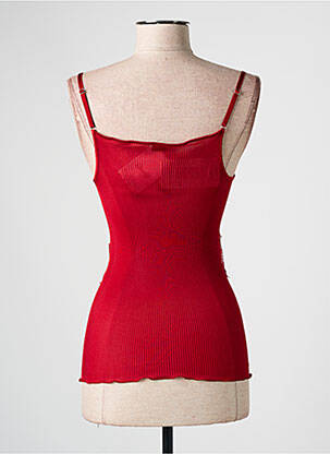 Top/caraco stretch rouge OSCALITO femme