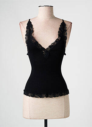 Top/caraco stretch noir OSCALITO femme