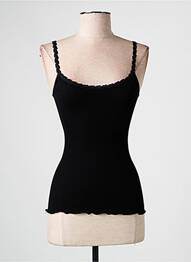 Top/caraco stretch noir ARTIMAGLIA femme