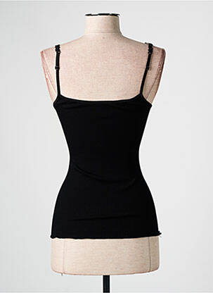 Top/caraco stretch noir ARTIMAGLIA femme