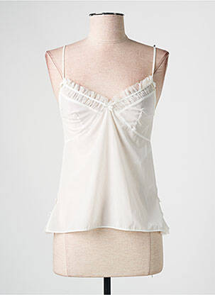 Top/caraco stretch blanc CHANTAL THOMASS femme