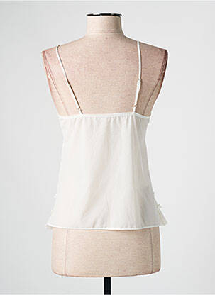 Top/caraco stretch blanc CHANTAL THOMASS femme