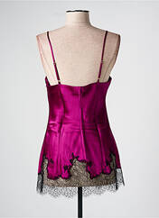 Top/Caraco violet MARJOLAINE pour femme seconde vue