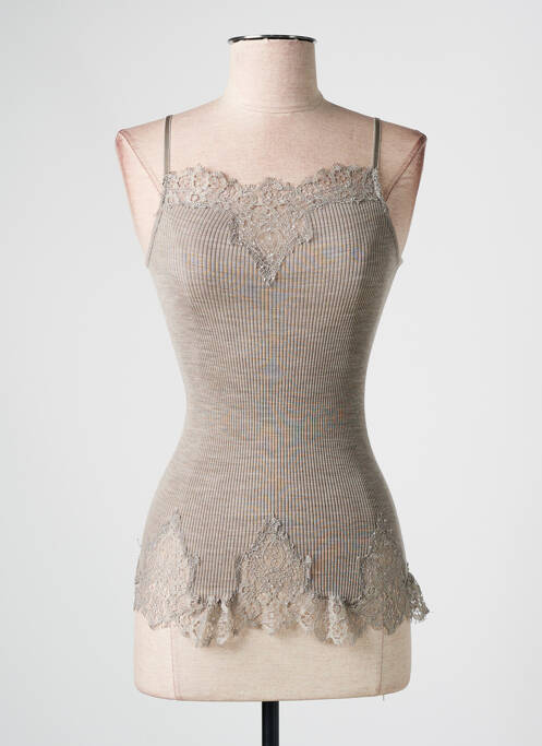 Top/caraco stretch gris OSCALITO femme