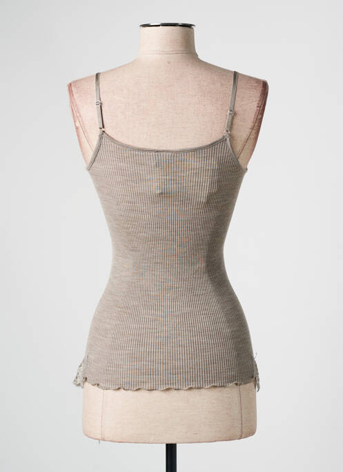 Top/caraco stretch gris OSCALITO femme