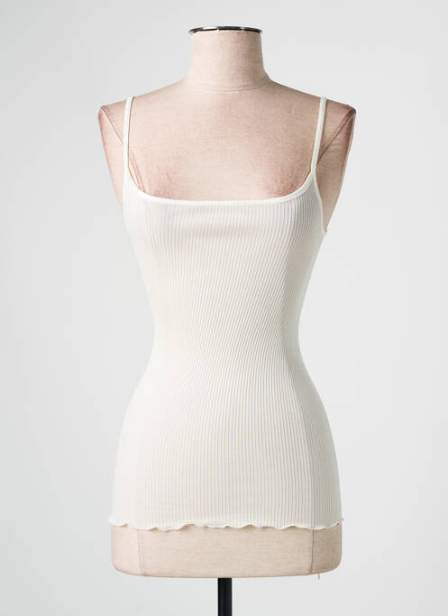 Top/Caraco beige MADIVA pour femme