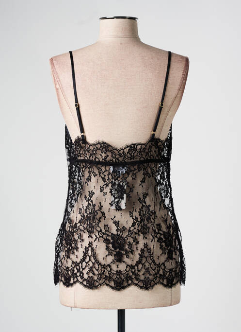 Top/Caraco noir MARJOLAINE pour femme