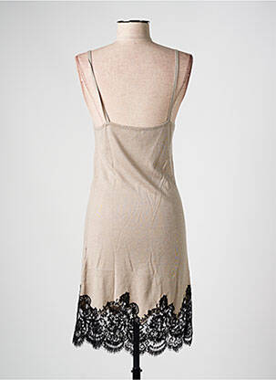 Nuisette/combinette col v beige MARJOLAINE femme