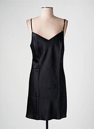 Nuisette/combinette col v noir MARJOLAINE femme