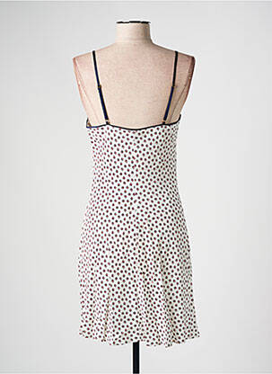Nuisette/combinette col v blanc MARJOLAINE femme