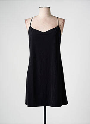 Jupon /fond de robe stretch noir MARJOLAINE femme