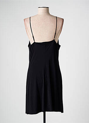 Jupon /fond de robe stretch noir MARJOLAINE femme