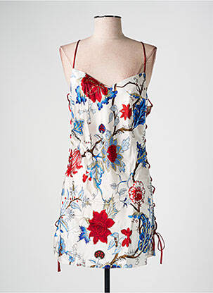 Nuisette/combinette col v blanc MARJOLAINE femme