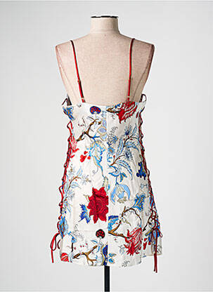 Nuisette/combinette col v blanc MARJOLAINE femme