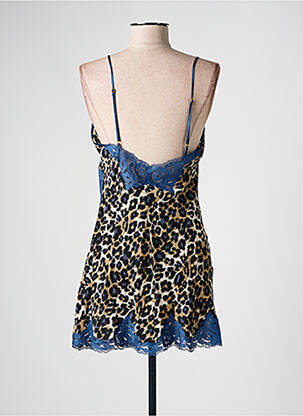 Nuisette/combinette col v bleu MARJOLAINE femme