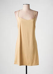 Jupon /Fond de robe beige MARJOLAINE pour femme seconde vue